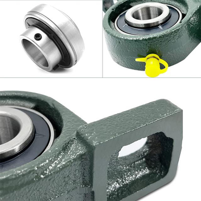 リッチストックHANSEL UC208-24 ローリングミルのための農業球状枕ブロックUCマウントされた挿入ボールベアリング