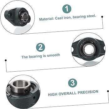 供給 UCP204 UCT210 UCPA208 UCHA212 高精度食品ショップ用の枕ブロックベアリング