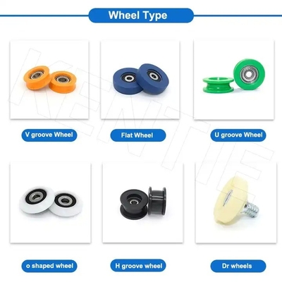 深溝ボールベアリング POMホイール 698 フィットネス機器のスムーズな走行のためのナイロンロール