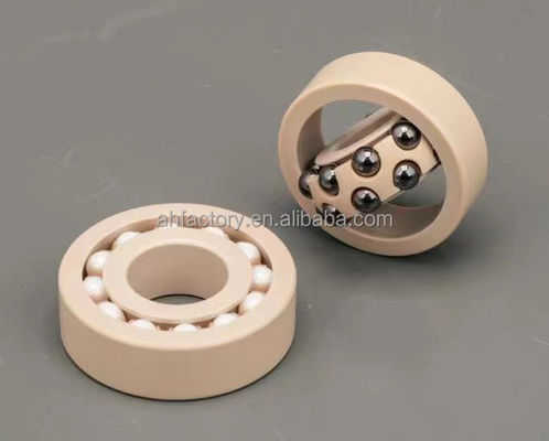 深溝球構造 低保守要求のための完全なセラミックベアリング608