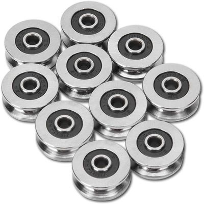 625 高摩擦性プラスチックボールベアリング U型ゴムベアリングシール型 ZZ 5*16*5mm