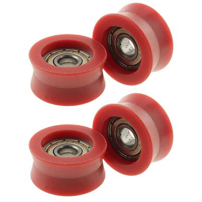 625 高摩擦性プラスチックボールベアリング U型ゴムベアリングシール型 ZZ 5*16*5mm