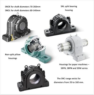 SNL520-617 ステンレス鋼 農場用スプリット・プラムマー・クッション・ブロック・ベアリング・ハウジング