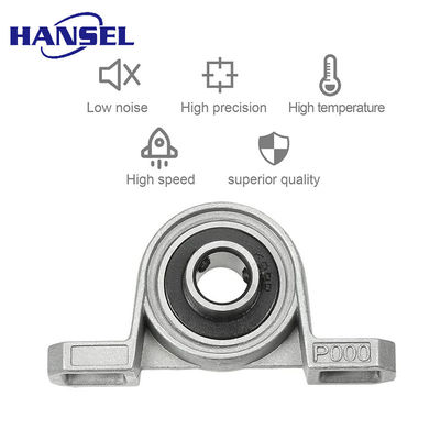 精度評価P5 クローム鋼GCR15製の軸承ホルダーのための枕ブロック軸承KP004