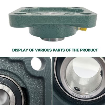 35mm 内方方形4ボルト フレンズ型ユニット枕ブロックベアリング UCF207 挿入ベアリング用