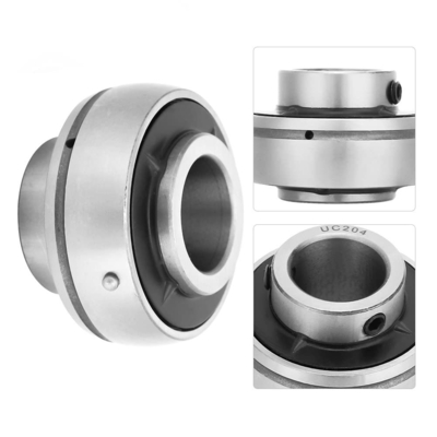 耐久性 高速 HANSEL SB マウントされた挿入ボールベアリング SB208/50ZZ C4 農業用