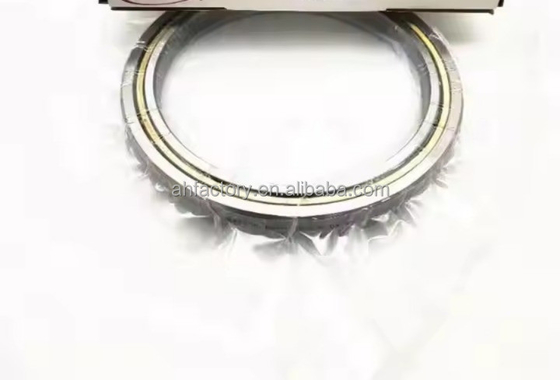 振動 V4 KG080XP0 産業用用クロム鋼 GCR15の4点接触ボールベアリング