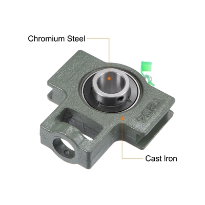 クロム鋼 GCR15 枕ブロックベアリングユニット UCT210-30 UCT207 UCT208 UCT209 農用道具用