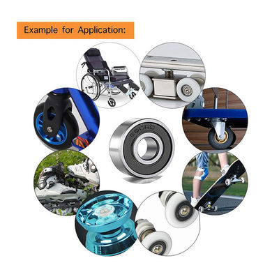 高速薄壁深溝ボールベアリング 6207 C3 モーターサイクルの用