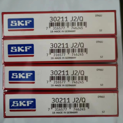 S.K.F. 型型ローラーベアリング 30211 J2/Q 建設機械およびローリングミール用
