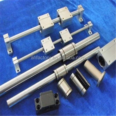 CNC アルミ 丸型線形ガイドレール SBR12と線形スライドブロック SBR30UU