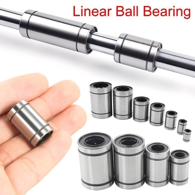 P6 LM8UU 線形ブッシング 8mm CNC線形ボールベアリング 棒 ラインレール 線形シャフト部品