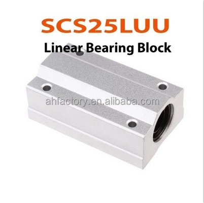 SCS25LUU 25mm 線形ローヤリング コンピュータ・ルーター 長型線形運動ボールローヤリング