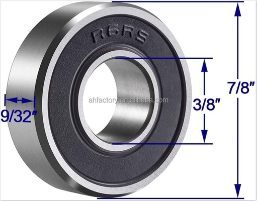 インペリアルミニチュアベアリング R6-2RS C3 クリアランス 3/8&quot;x7/8&quot;x9/32&quot; 安定した性能