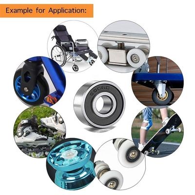 単列深溝ボールベアリング 6215-2RS1/HC5C3WT ハイブリッドセラミックボール 75x130x25mm