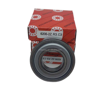 ISO9001 2008 証明書 6205-2Z 穴の大きさ 0 25 mm の深溝ボールベアリング