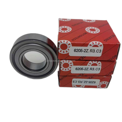 ISO9001 2008 証明書 6205-2Z 穴の大きさ 0 25 mm の深溝ボールベアリング