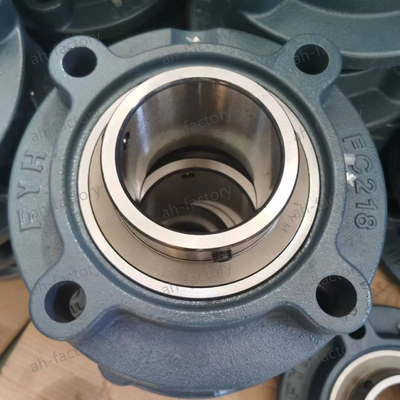 F.Y.H. 1 1/4&quot; 鋳造ハウジング マウントされた枕ブロック ローヤリング UCP207-20 UCP 208-24 機械用