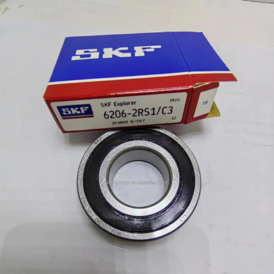 6206-2RS 2面ゴムシールボール軸承 30x62x16mm 30mmの穴位サイズ