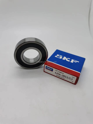 6206-2RS 2面ゴムシールボール軸承 30x62x16mm 30mmの穴位サイズ