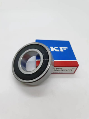 6206-2RS 2面ゴムシールボール軸承 30x62x16mm 30mmの穴位サイズ
