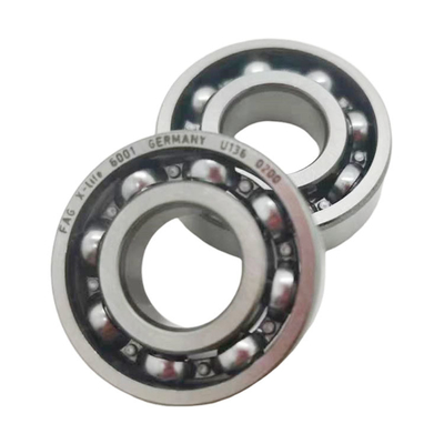 耐用性 6001 深溝ボールベアリング 0 12 mm クロム鋼/GCr15 の穴の大きさ