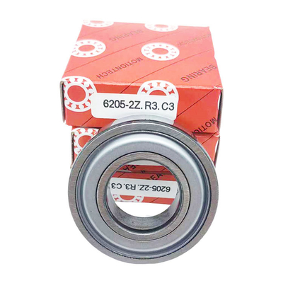 0-25mm 穴位サイズ 6205-2Z/C3 深溝ボールベアリング ISO9001 2008認証