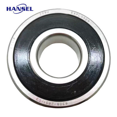深溝球軸承 6305-2RS1/C3 単列構造のためのミニチュア軸承