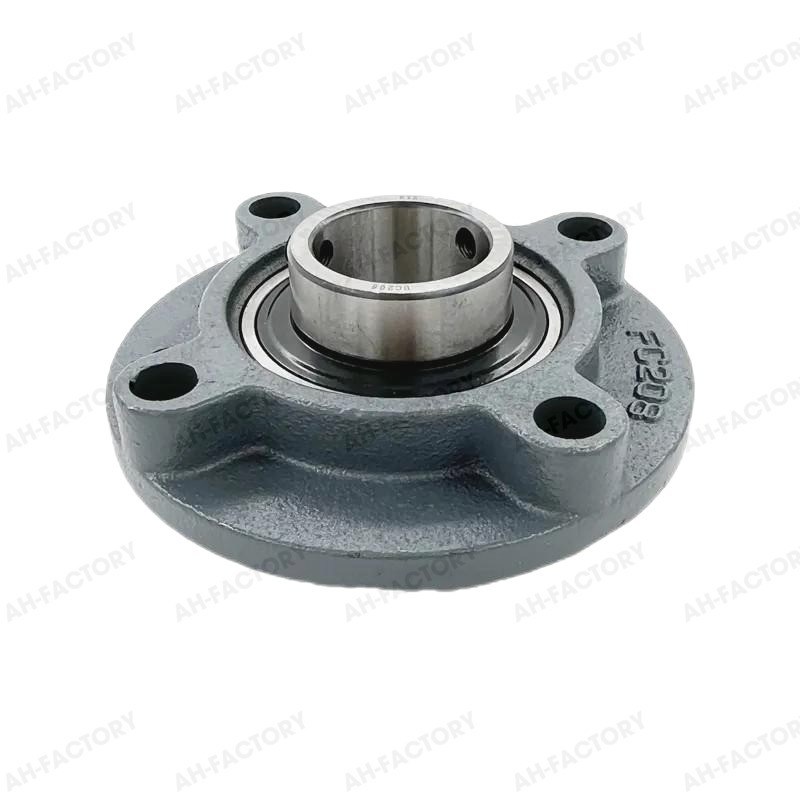 クロム鋼GCR15材料の熱塑性枕ブロックマウントボールベアリング