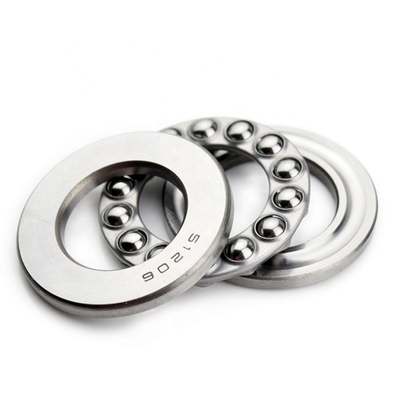 鋼鉄および鋼鉄の軸承の衝撃耐性のための平面推力球軸承51109 P5