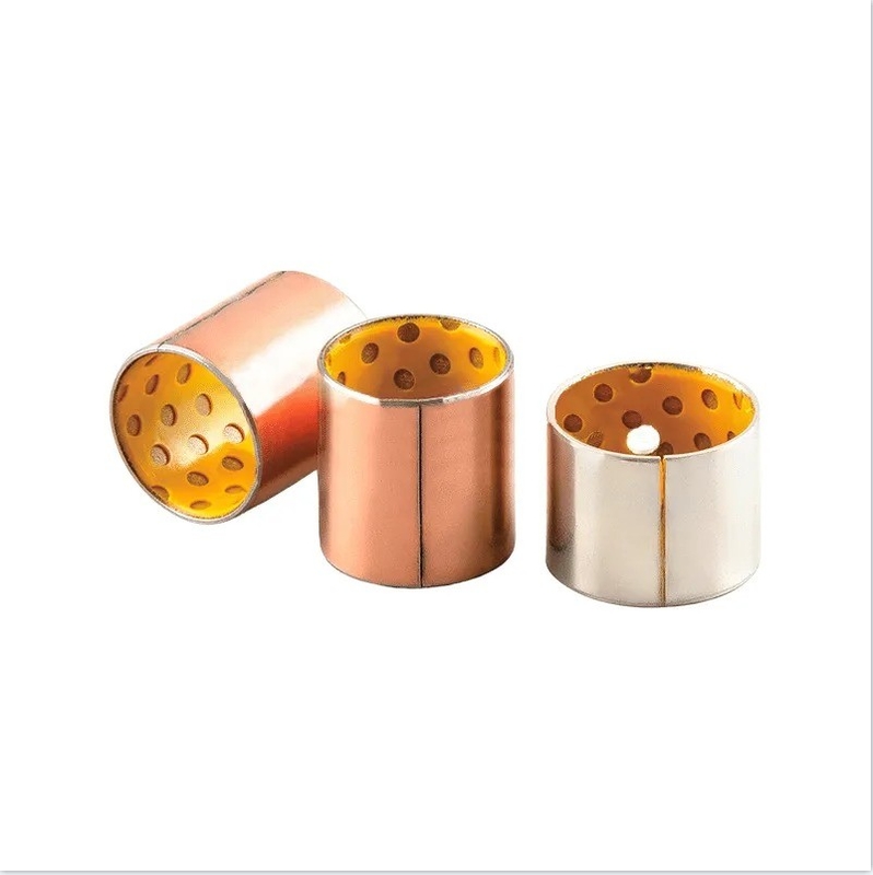 メトリック 平面シントレッド ブロンズ ブッシュ 軸承 35*68*55mm ビジネス スコープ ブラウン