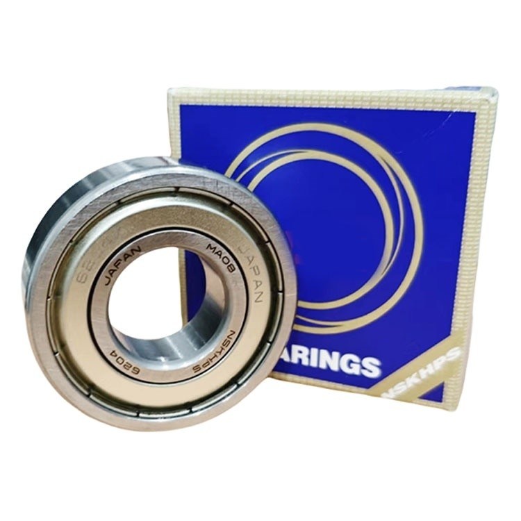 6204-2Z/C3 S.K.F 耐久で軽量なナイロンケージ付き深溝ボールベアリング