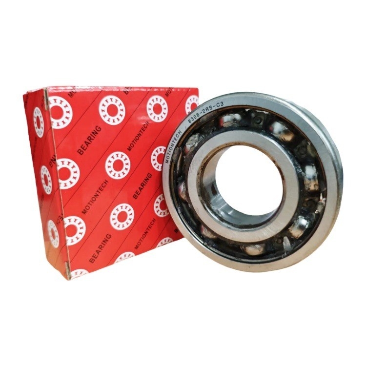 ISO9001 2008 認定 深溝ボールベアリング 6308-2RS-C3 穴の大きさ0-40mm